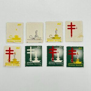 Vintage 1952 U.S. Christmas Seal